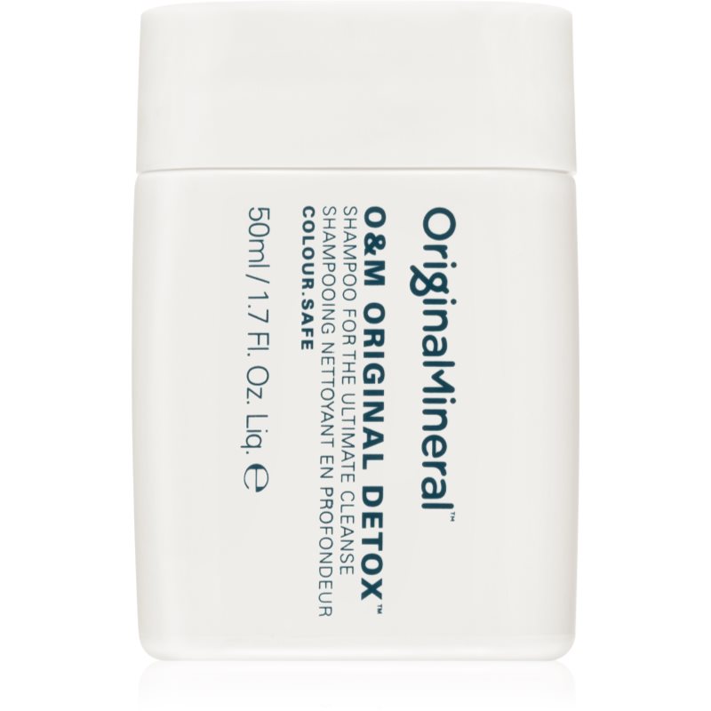 Original & Mineral Original Detox Shampoo curatarea profunda a scalpului 50 ml