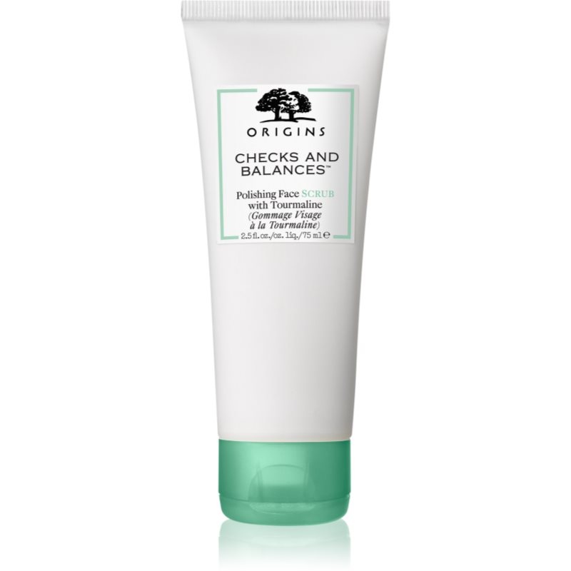 Origins Checks and Balances™ Polishing Face Scrub exfoliant facial pentru netezirea pielii 75 ml