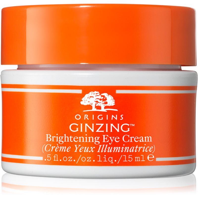 Origins GinZing™ Brightening Eye Cream cremă iluminatoare împotriva cearcănelor și a pungilor de sub ochi culoare Warm 15 ml