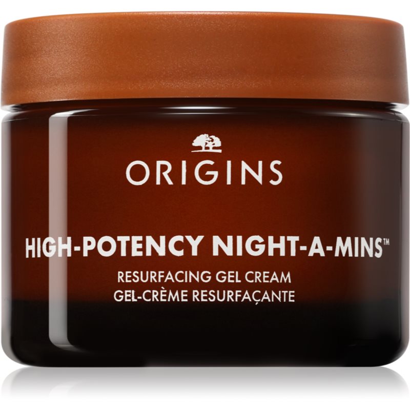 Origins High-Potency Night-A-Mins™ Oil-Free Resurfacing Gel Cream With Fruit-Derived AHAs Cremă hidratantă pentru fermitate pentru toate tipurile de ten 50 ml