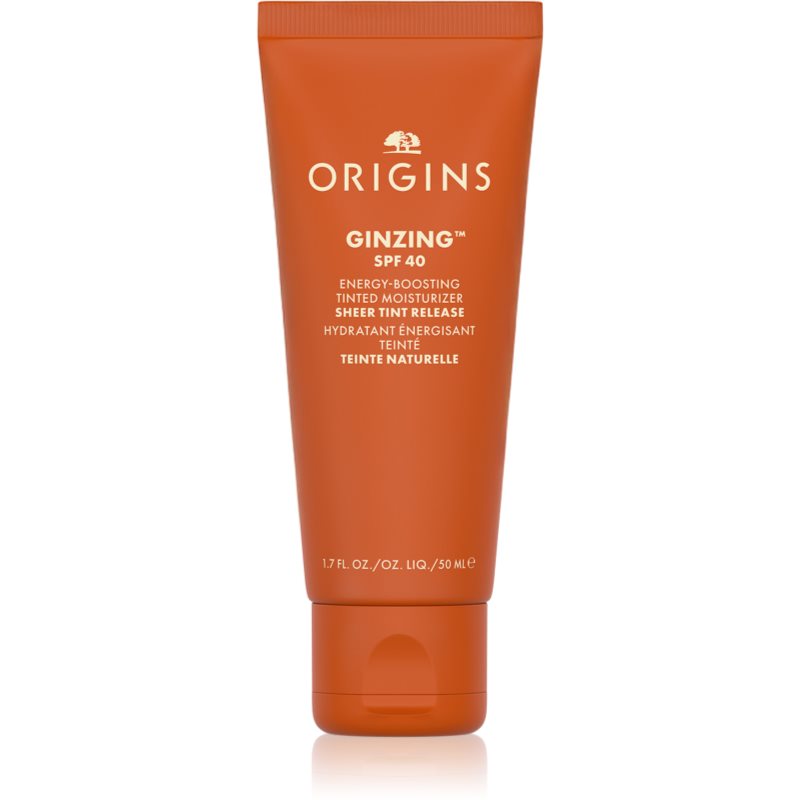 Origins GinZing™ Energy-Boosting Tinted Moisturizer Crema pentru zi revitalizanta SPF 40 culoare 3 50 ml