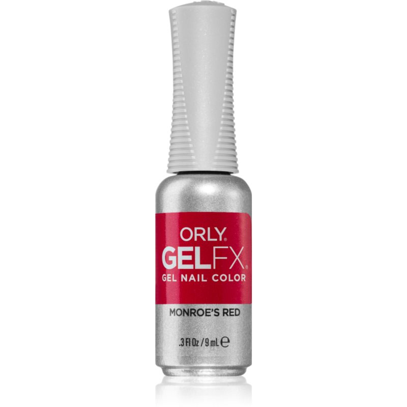 Orly Gelfx Gel unghii cu gel folosind UV / lampă cu LED culoare Monroe\'s Red 9 ml