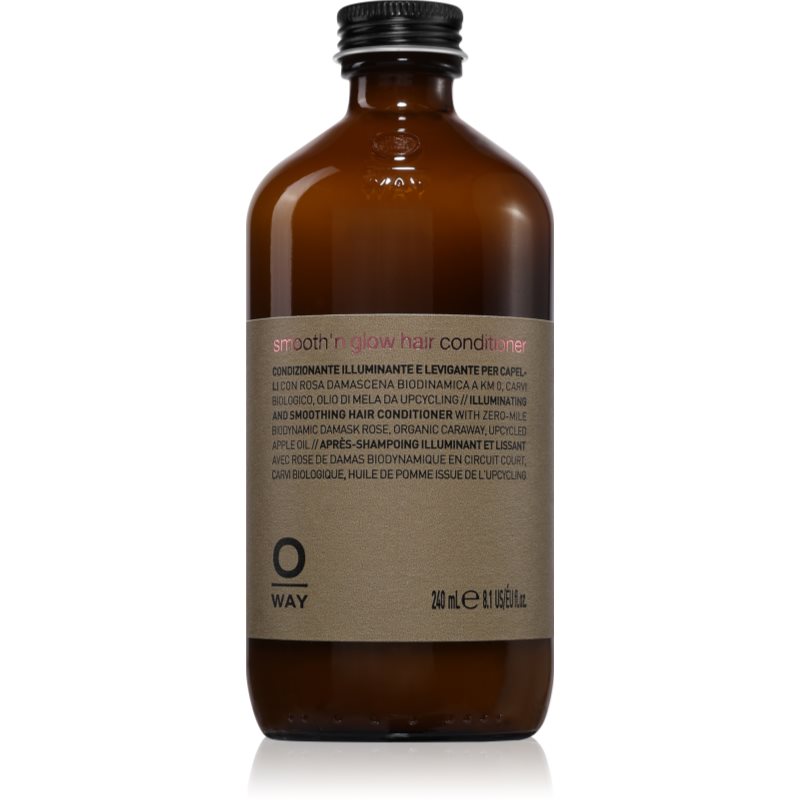 Oway Smooth'n glow Hair Conditioner balsam cu efect de netezire pentru un par stralucitor si catifelat 240 ml