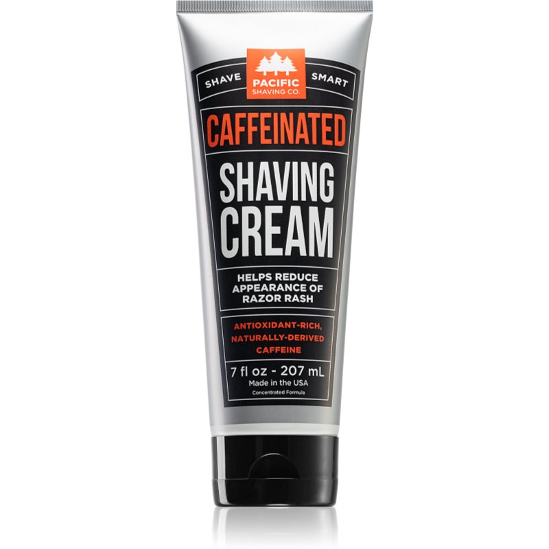 Pacific Shaving Caffeinated Shaving Cream cremă pentru bărbierit 207 ml