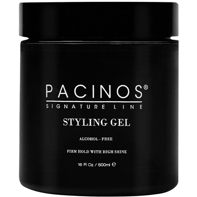 Pacinos Siganture Line Styling Gel gel de par glossy pentru bărbați 500 ml