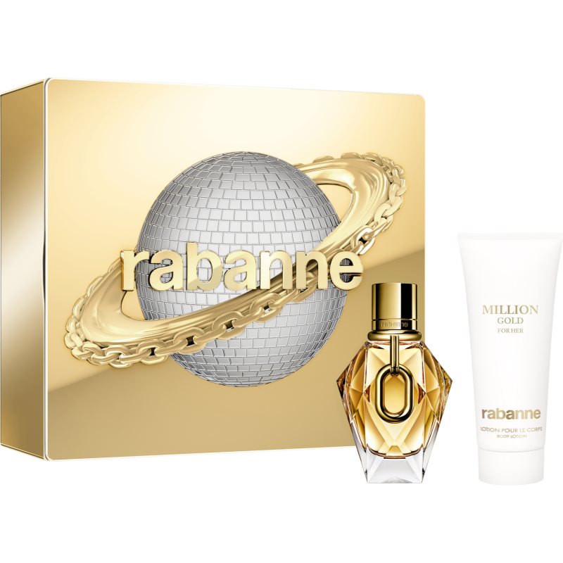 Rabanne Million Gold For Her set cadou pentru femei