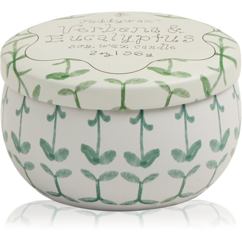 Paddywax Tulip Verbena & Lemongrass lumânare parfumată cu capac 56 g