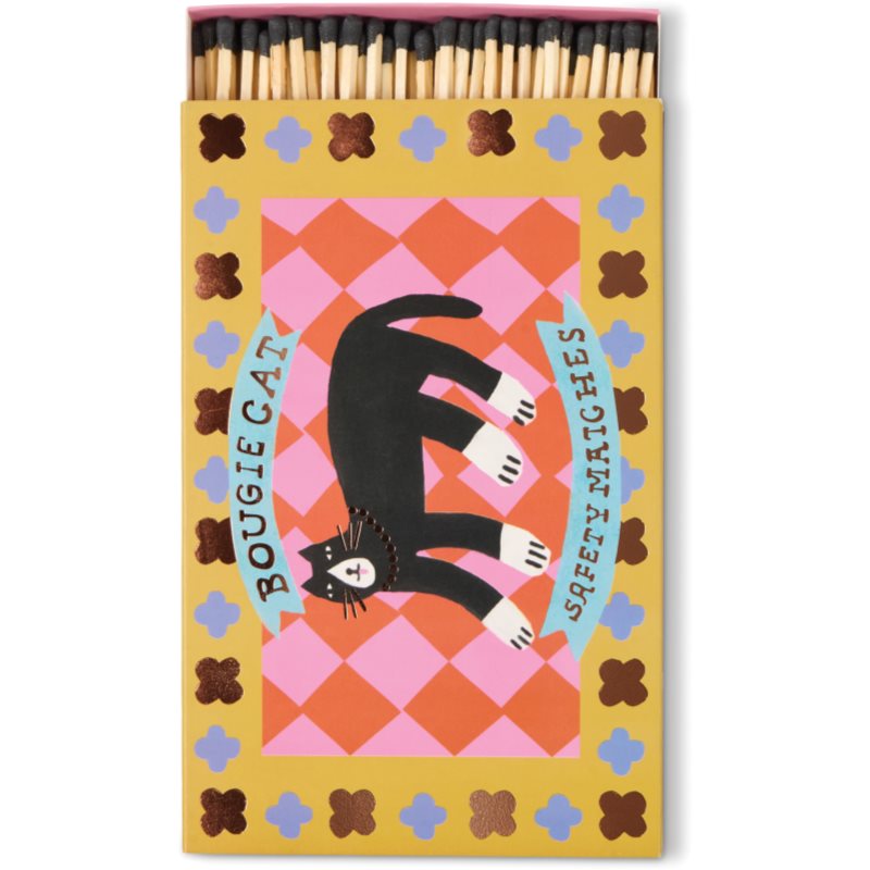 Paddywax Large Rectangle Matches Bougie Cat chibrituri 120 buc