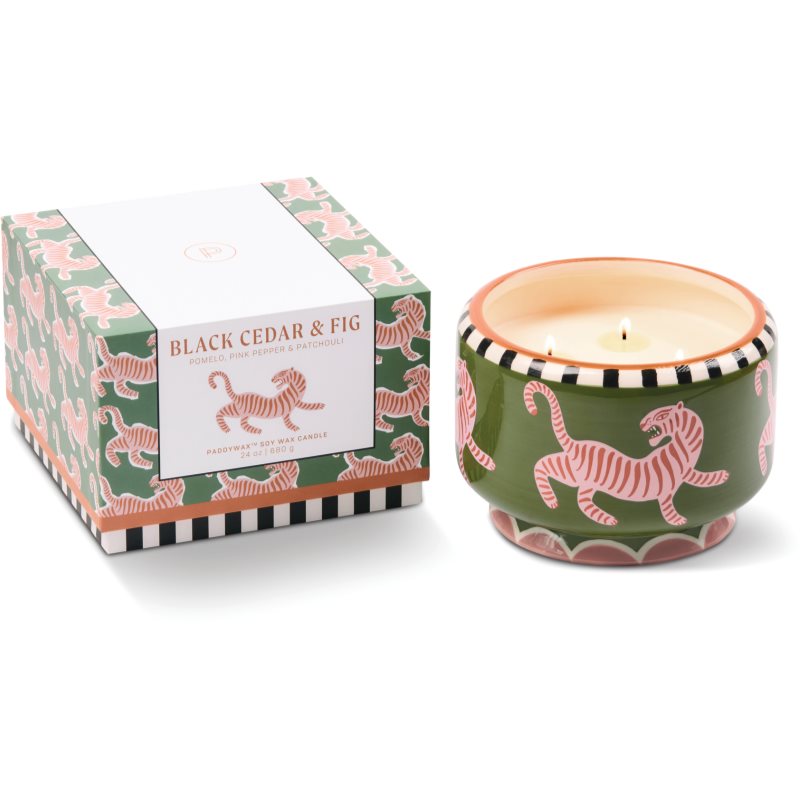 Paddywax A Dopo Tiger lumânare parfumată din ceramică 680 g
