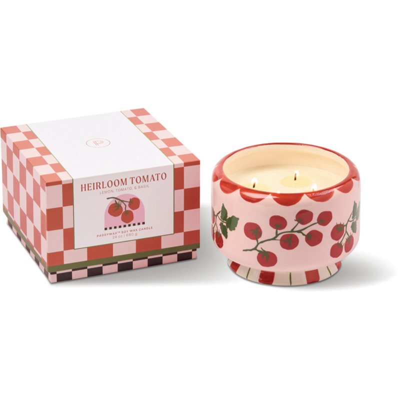 Paddywax A Dopo Heirloom Tomato lumânare parfumată din ceramică 680 g