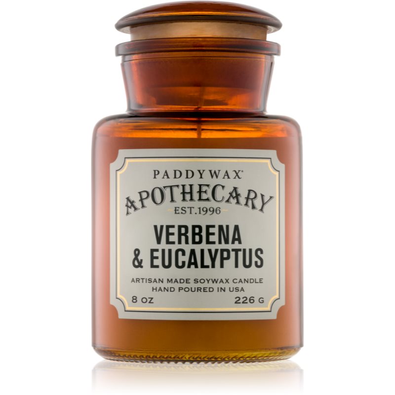 Paddywax Apothecary Verbena & Eucalyptus lumânare parfumată 226 g