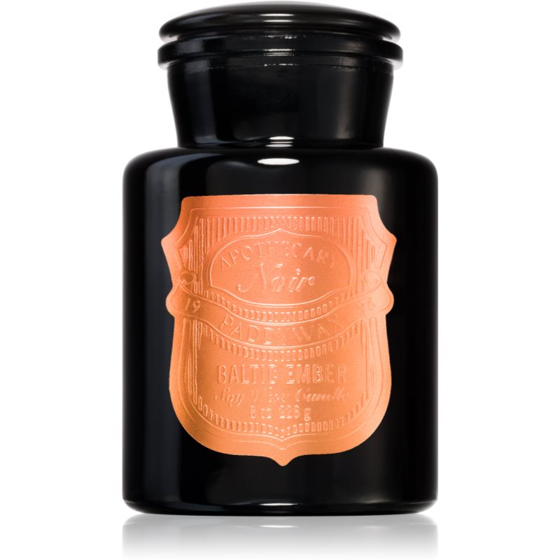 Paddywax Apothecary Noir Baltic Ember lumânare parfumată 226 g