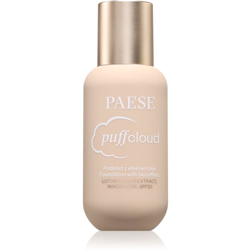 Paese Puff Cloud Foundation make-up ultra light SPF 20 culoare 02 Nude 37 ml