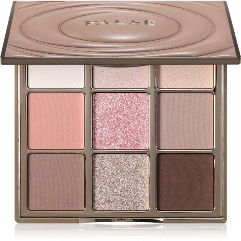 Paese Self Glow Eyeshadow Palette paletă cu farduri de ochi culoare Rose Nude 12.5 g