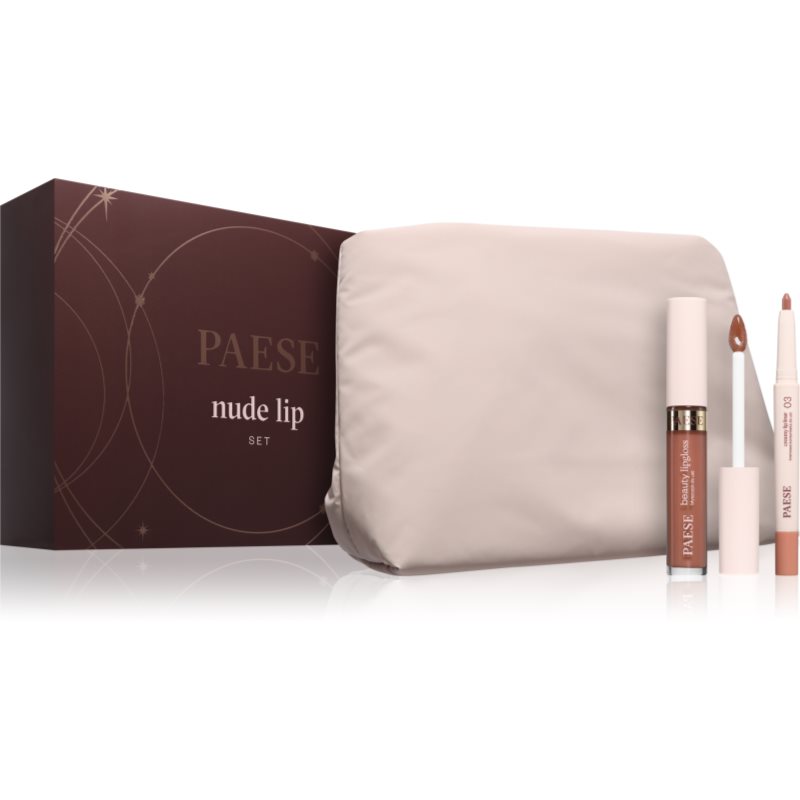 Paese Nude Lip Set set cadou