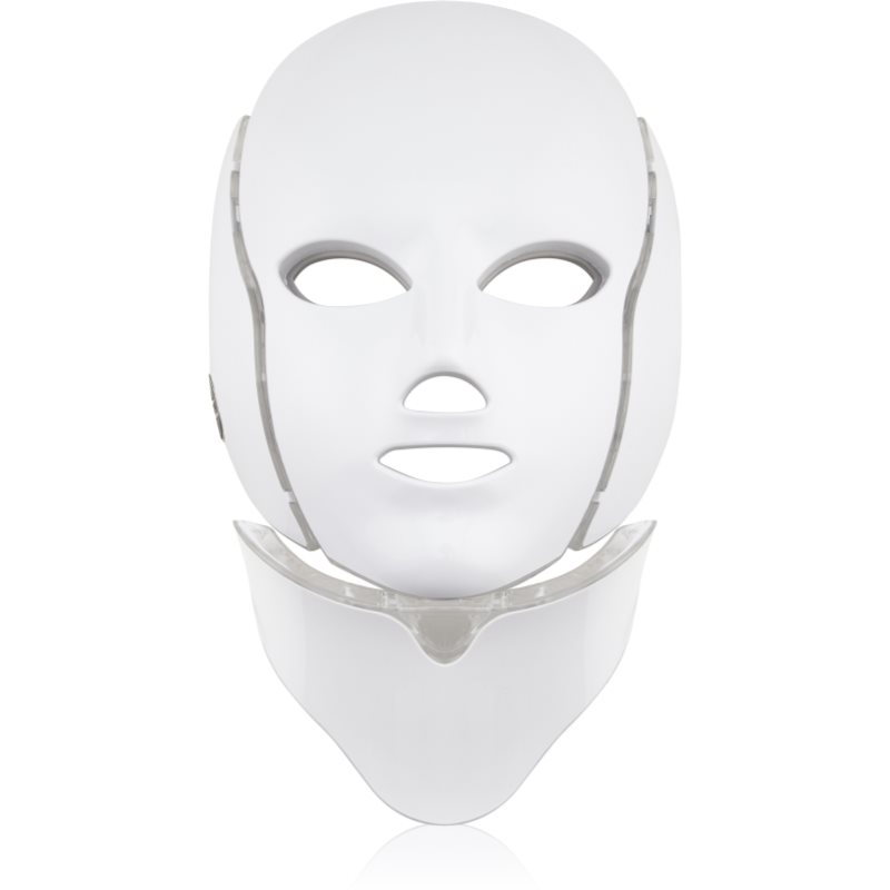 PALSAR7 LED Mask Face and Neck White mască de tratament cu LED pentru față și gât 1 buc