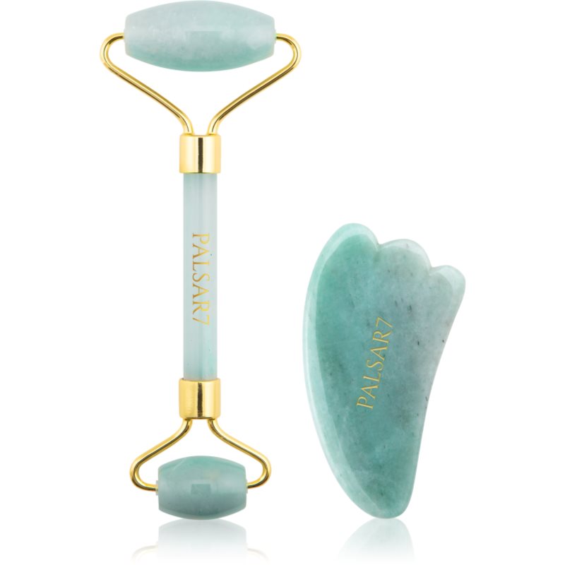 PALSAR7 Massage Roller and Guasha Jade rulou de masaj facial și accesoriu de masaj