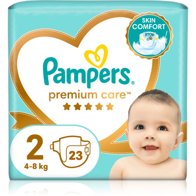 Pampers Premium Care Size 2 Einwegwindeln 4-8 kg 23 St.