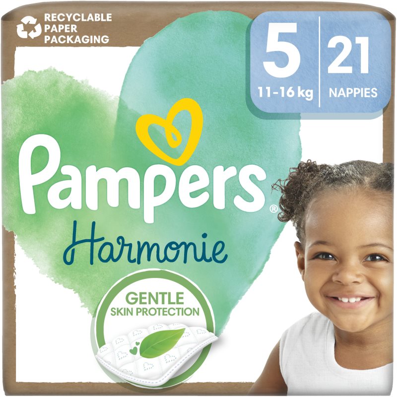 Pampers Harmonie Size 5 scutece de unică folosință 11-16 kg 21 buc