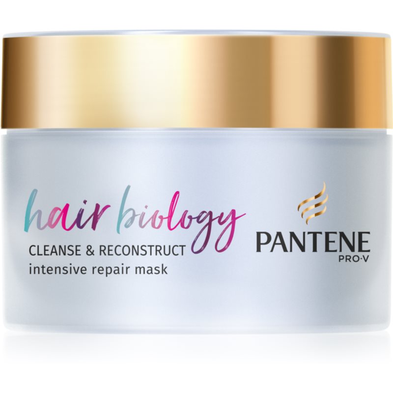 Pantene Hair Biology Cleanse & Reconstruct Masca de par pentru par gras 160 ml