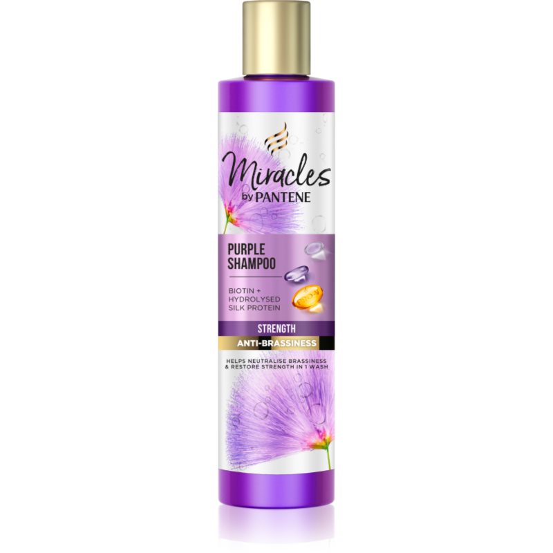 Pantene Pro-V Miracles Strength & Anti-Brassiness sampon violet 225 ml