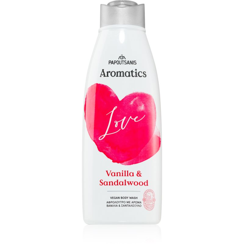 PAPOUTSANIS Aromatics Love gel de dus revigorant 600 ml