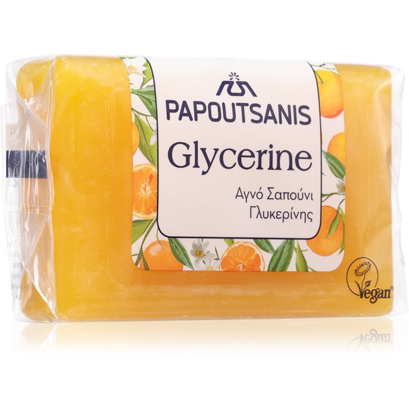 PAPOUTSANIS Glycerine Yellow săpun solid pentru corp 125 ml PAPOUTSANIS Glycerine Yellow săpun solid pentru corp 125 ml