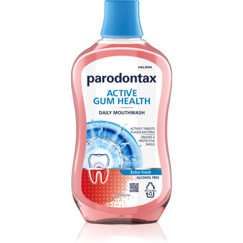 Parodontax Daily Gum Care Extra Fresh apă de gură pentru dinti sanatosi si gingii sanatoase Extra Fresh 500 ml