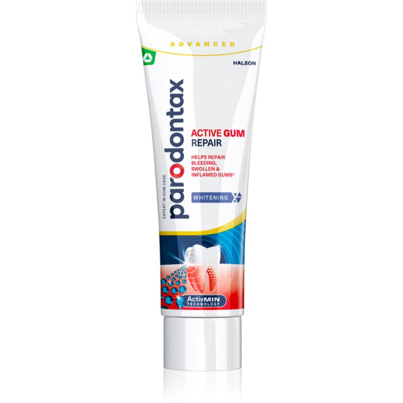Parodontax Active Gum Repair Whitening pastă de dinți pentru gingii sanatoase si ingrijire orala 75 ml