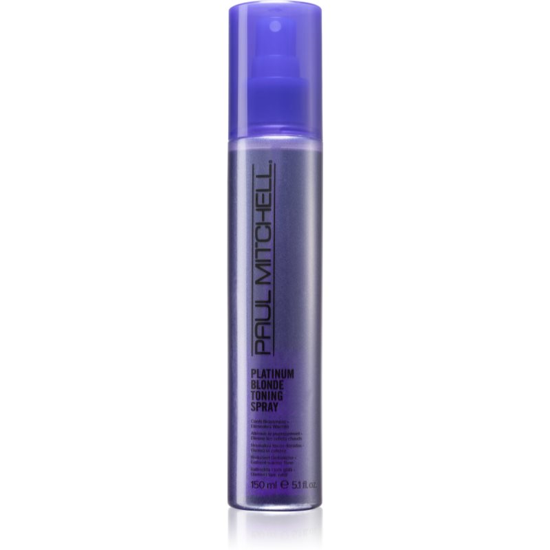 Paul Mitchell Blonde Platinum Blonde spray nuanțator de păr pentru parul blond cu suvite 150 ml