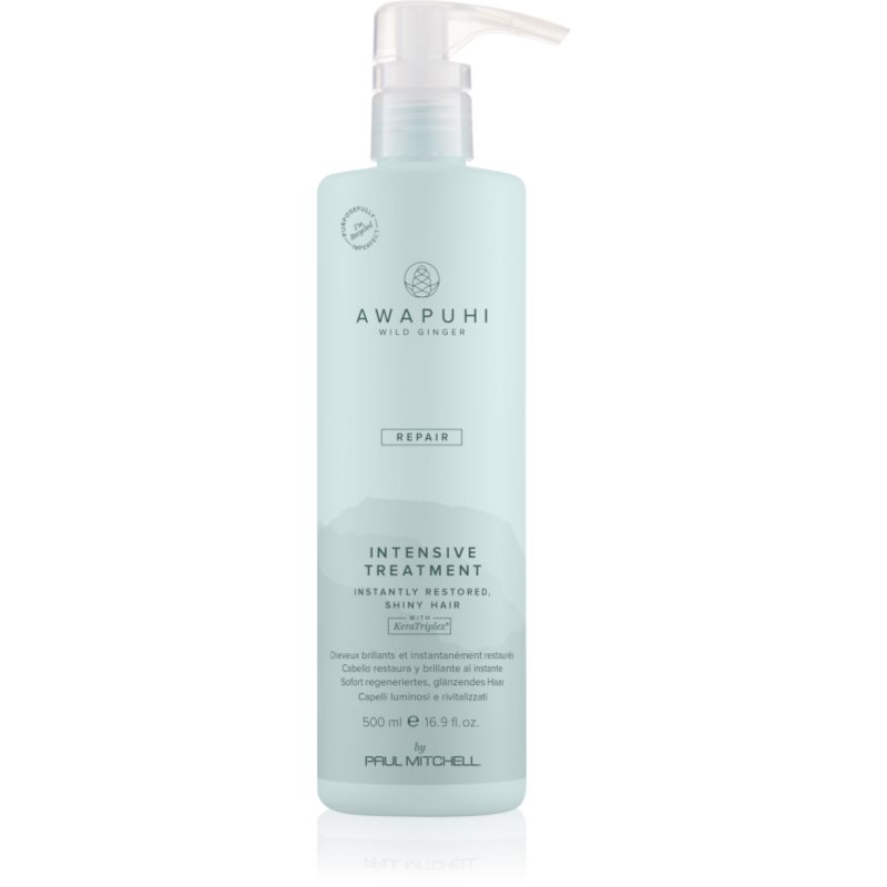 Paul Mitchell Awapuhi Wild Ginger Repair Intevsive Treatment tratament intensiv pentru par pentru par deteriorat 500 ml