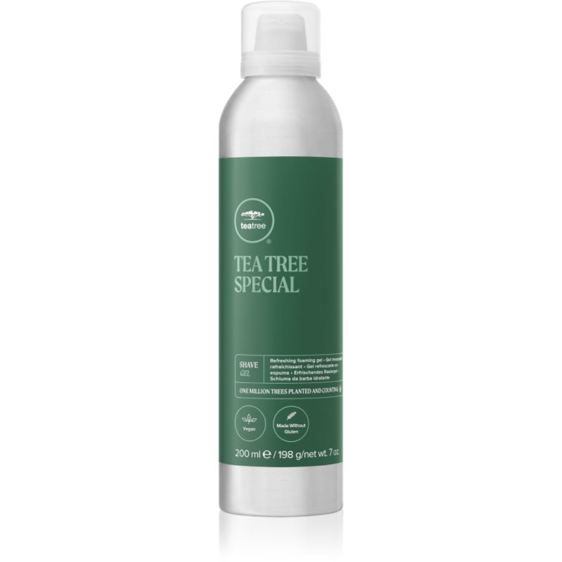 Paul Mitchell Tea Tree Special Shave Gel gel pentru bărbierit cu efect revigorant 200 ml