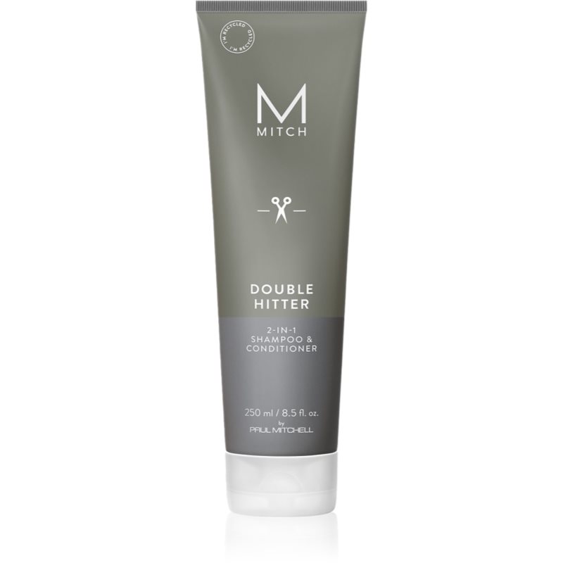 Paul Mitchell Mitch Double Hitter 2-IN-1 Shampoo & Conditioner sampon si balsam 2 in 1 pentru barbati 250 ml
