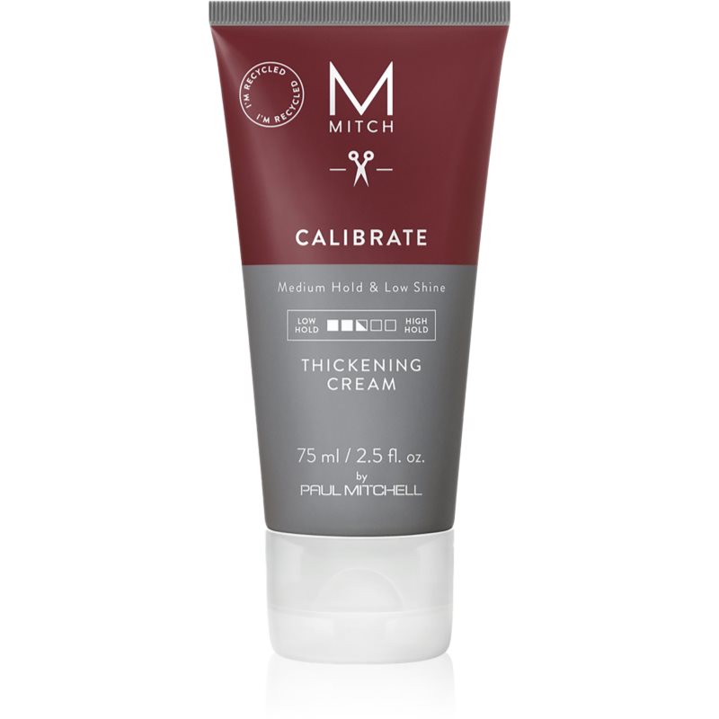 Paul Mitchell Mitch Calibrate Thickening Cream cremă light pentru styling densitatea parului 75 ml