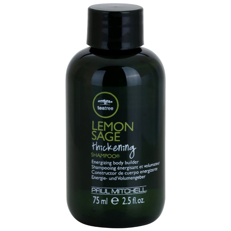 Paul Mitchell Tea Tree Lemon Sage sampon energizant densitatea parului 75 ml