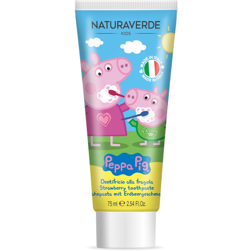 Peppa Pig Toothpaste Pasta de dinti pentru copii. Strawberry 75 ml