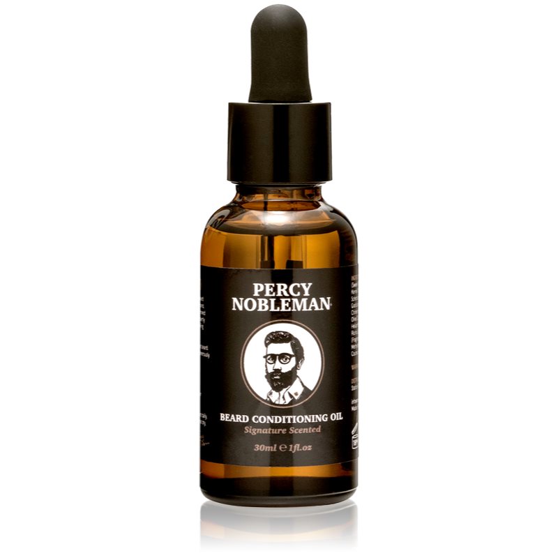 Percy Nobleman Beard Conditioning Oil Signature Scented Ulei emolient pentru barba 30 ml