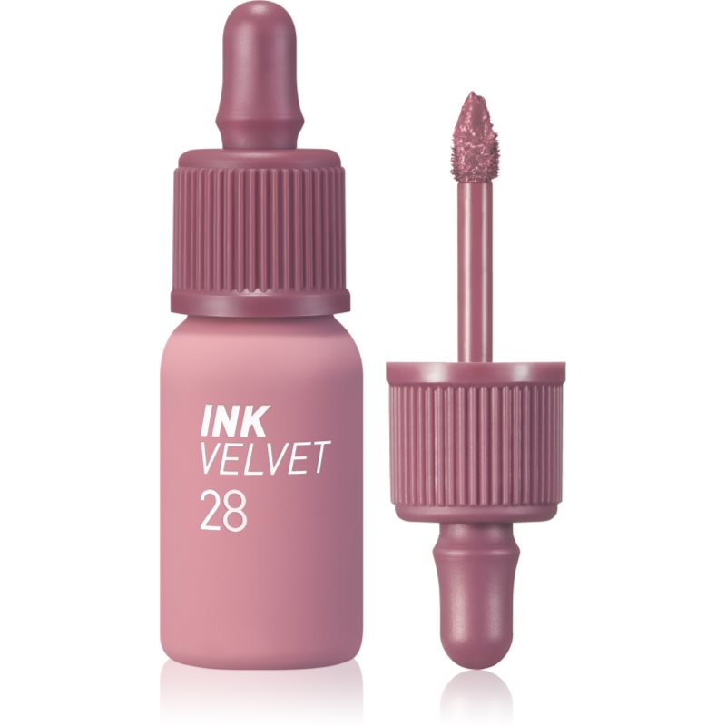 peripera Ink Velvet ruj de buze catifelant culoare 28 Mauveful Nude 4 g