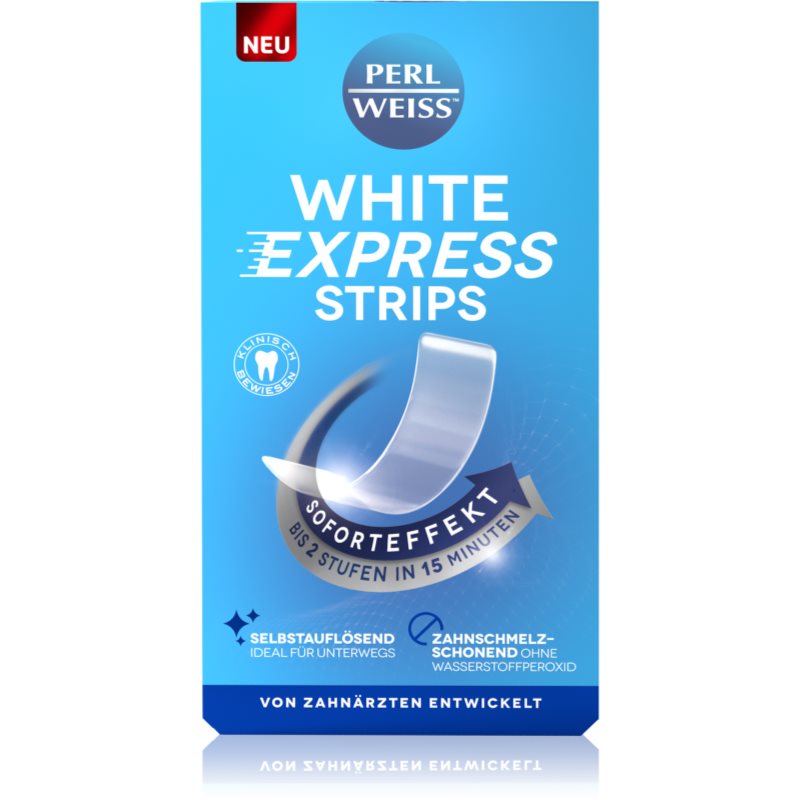 Perl Weiss White Strips Express benzi pentru ablirea dintilor 4 buc