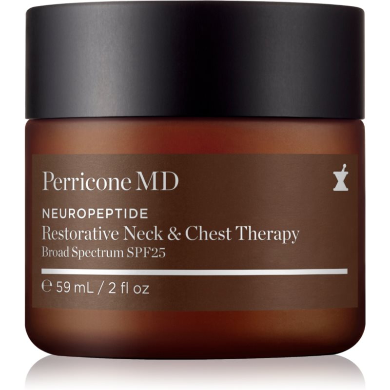 Perricone MD Neuropeptide Neck & Chest Therapy Cremã reparatorie pentru gat si decolteu SPF 25 59 ml