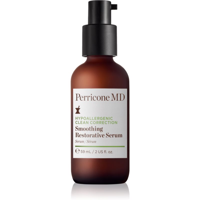 Perricone MD Hypoallergenic Clean Correction Smoothing Restorative Serum Ser hidratant de netezire pentru o piele mai luminoasă 59 ml