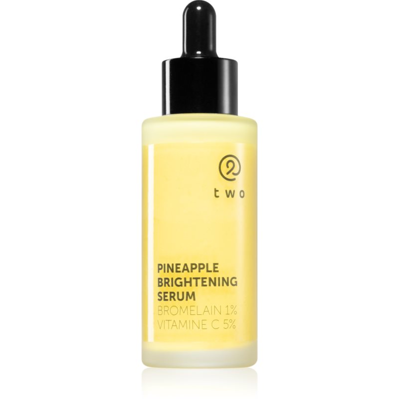 two cosmetics Pineapple ser facial cu efect iluminator cu vitamina C 50 ml
