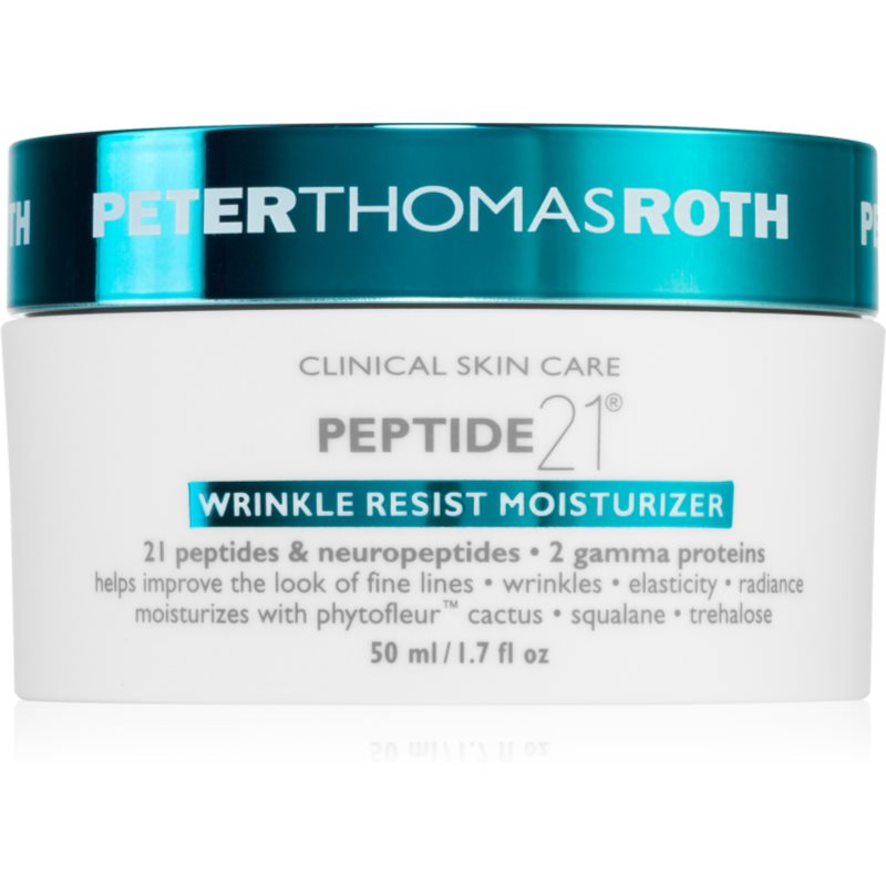 Peter Thomas Roth Peptide 21 Wrinkle Resist Moisturiser Crema Hidratanta Cu Efect De Intinerire 50 Ml