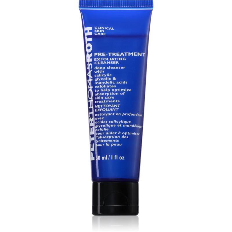 Peter Thomas Roth Pre-Treatment Exfoliating Cleanser Travel Size gel exfoliant de curatare 30 ml