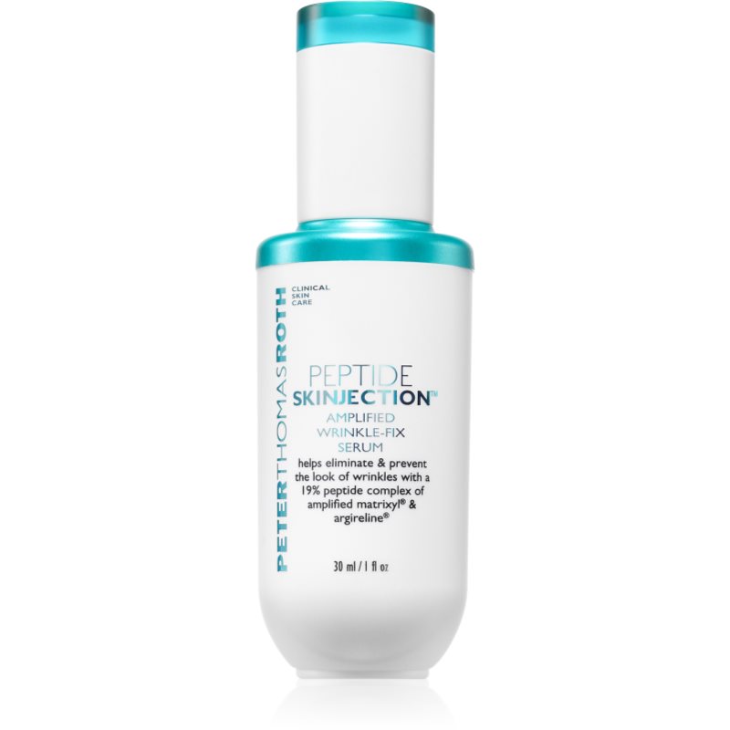 Peter Thomas Roth Peptide Skinjection™ Amplified Wrinkle-Fix Serum Refillable serum intensiv pentru fermitate pentru netezirea instantanee a ridurilor 30 ml