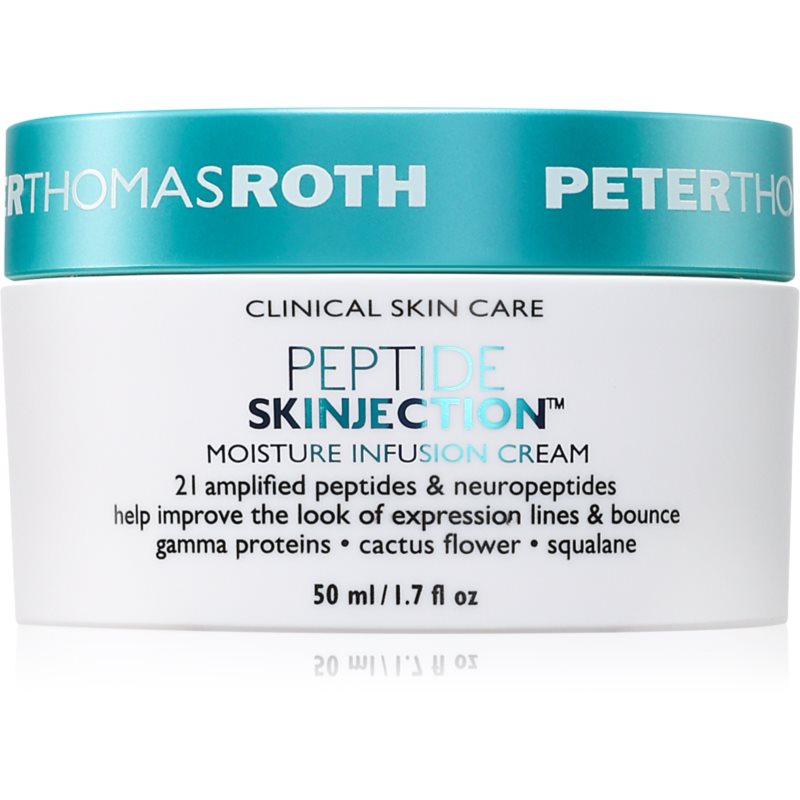 Peter Thomas Roth Peptide Skinjection™ Moisture Infusion Cream Refillable crema hidratanta de ingrijire cu peptide 50 ml