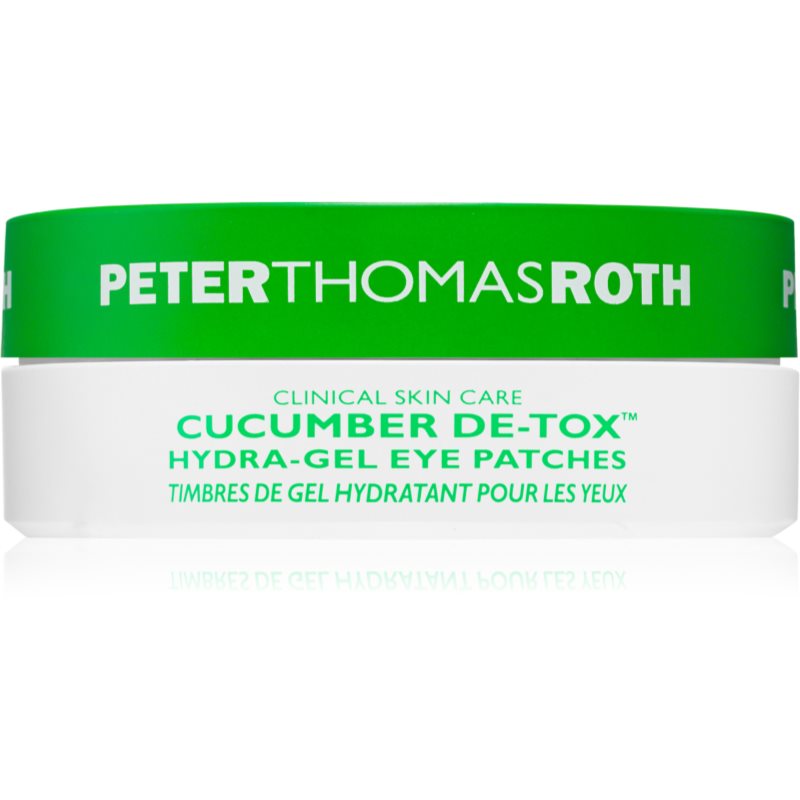 Peter Thomas Roth Cucumber De-Tox Hydra-Gel Eye Patches Masca gel hidratanta pentru ochi 30 buc
