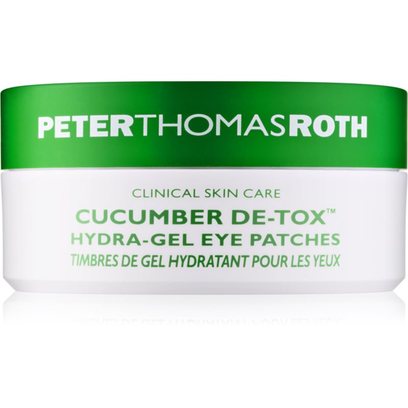 Peter Thomas Roth Cucumber De-Tox Hydra-Gel Eye Patches Masca gel hidratanta pentru ochi 30 Pairs 60 buc