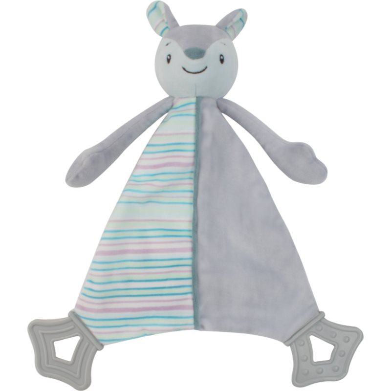 Petite&Mars Cuddle Cloth with Teether jucărie de adormit pentru dentiție Squirrel Boby 1 buc