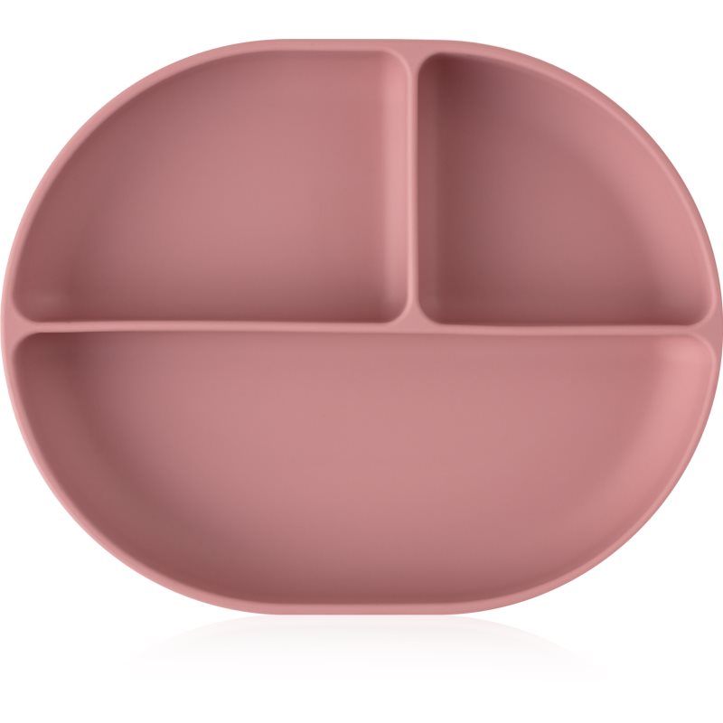 Petite&Mars Take&Match 6m+ farfurie compartimentată cu ventuză Dusty Rose 1 buc Petite&Mars Take&Match 6m+ farfurie compartimentată cu ventuză Dusty Rose 1 buc